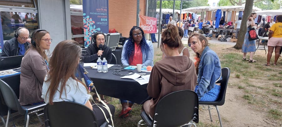 plateau radio Un été à la Croisée des Parcs